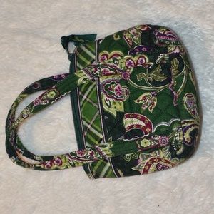 Vera Bradley Chelsea Green tiny bag